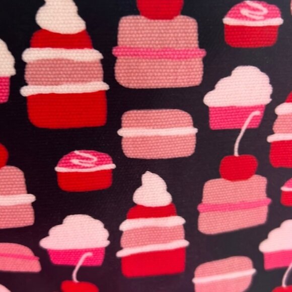 KATE SPADE Take the Cake Bon Shopper Cupcake Tote EUC - Picture 3 of 8